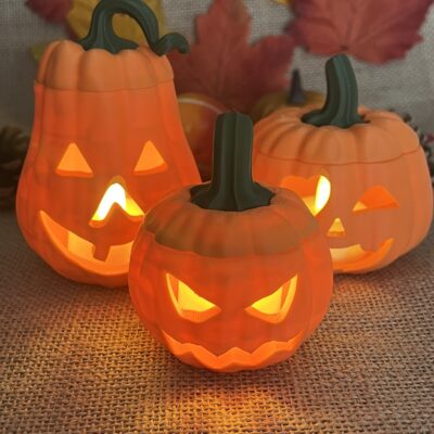 Haloweeni tök trió